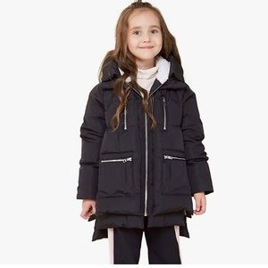 OROLAY kids jacket, black size 11-12 *like new*